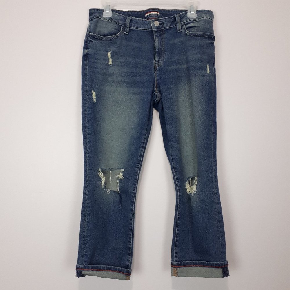 TOMMY HILFIGER Distressed Carpi Jeans